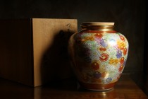 391九谷燒 千華文 金襴手百花