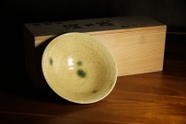 406手作 黃瀨戶 平茶碗