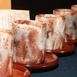 999志野鐵斑湯呑 茶杯組