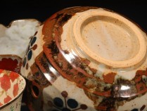 833日本手繪 花口茶缽