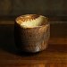 132柴燒 窯變 流釉茶碗