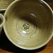 678黃瀨戶織部茶盞/茶托